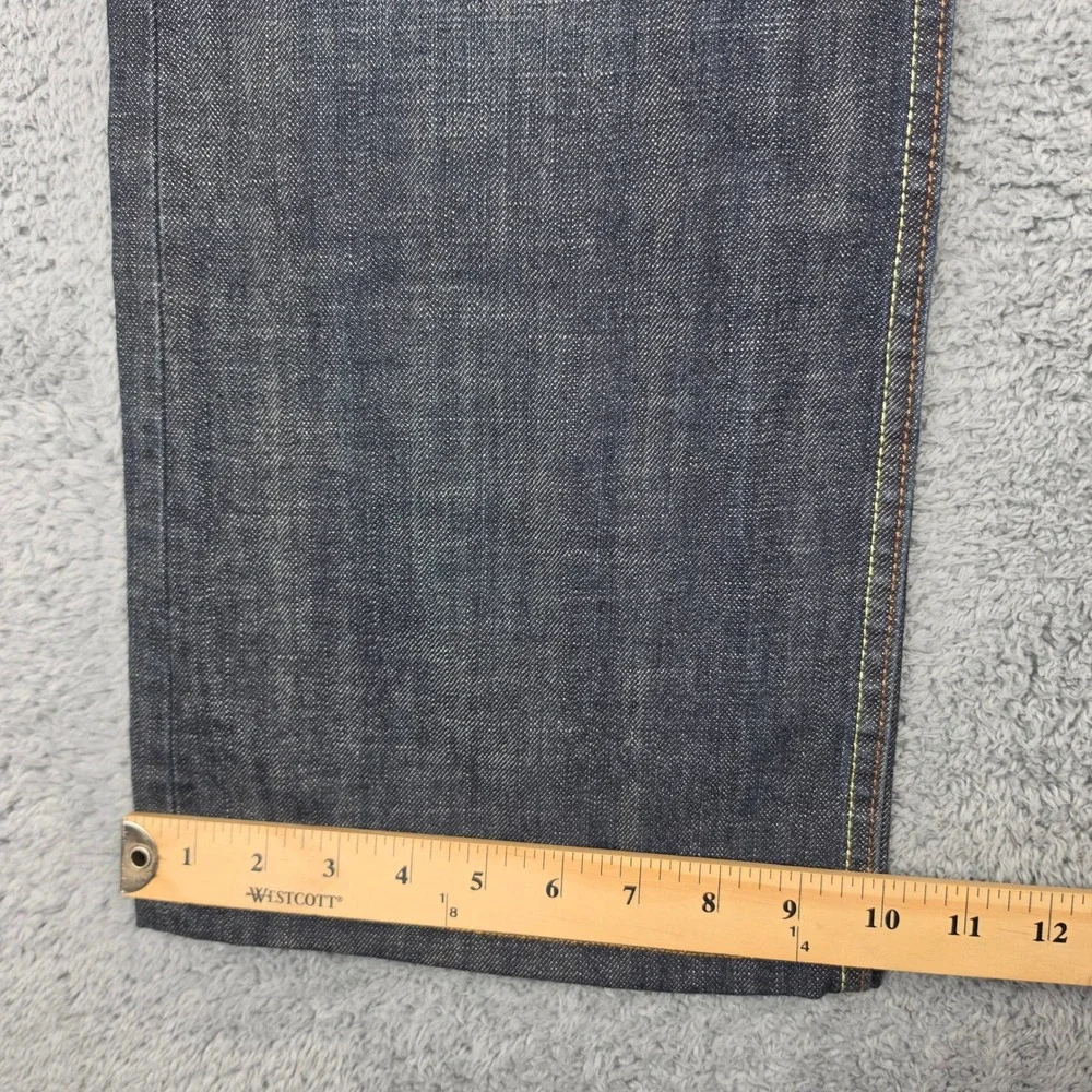 Banana Republic Bootcut Jeans Men 34x30 Dark Wash Blue Cotton Western Cowboy NWT